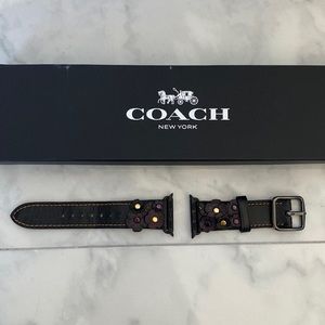 Coach Apple Watch band